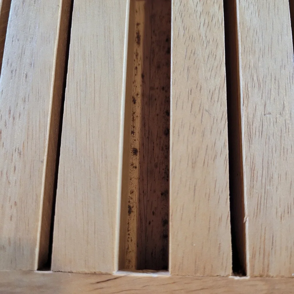 Universal Wooden Knife Block Multi Slot Cutlery Organizer Natural Wood Finish